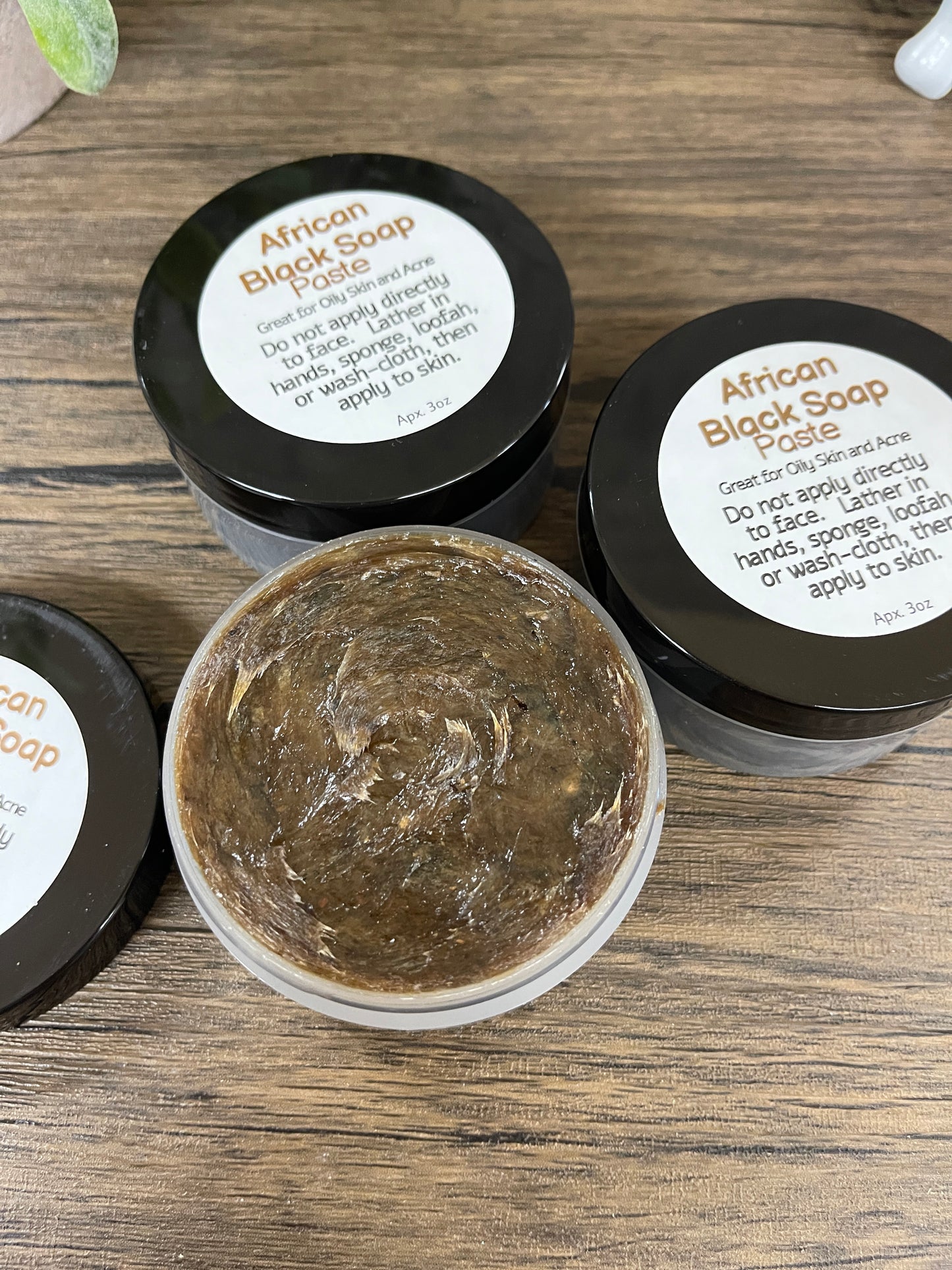 African Black Soap Paste