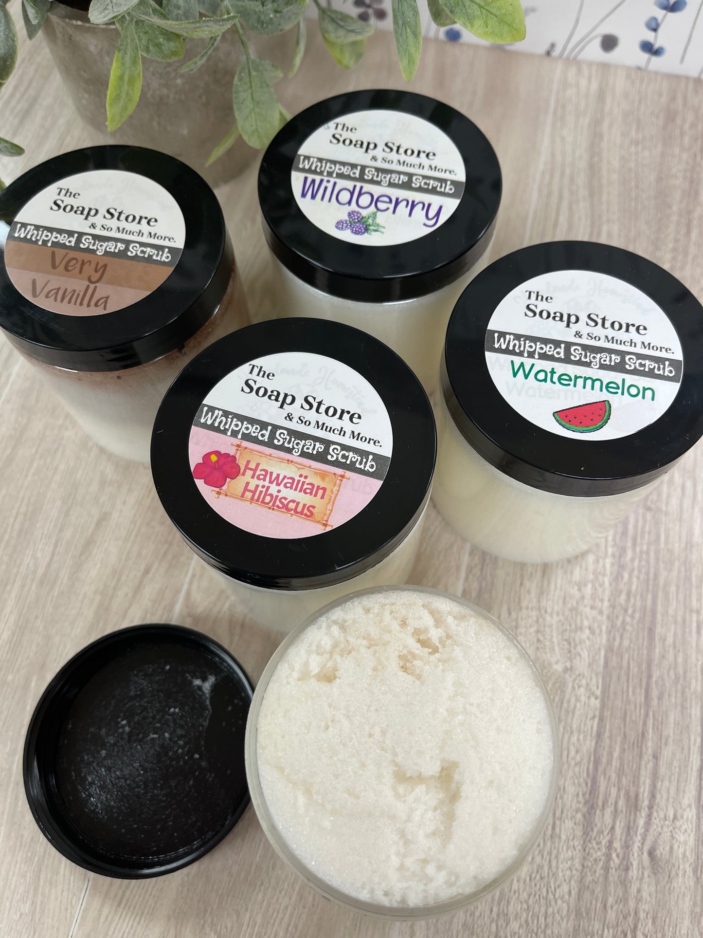 Whipped Soap Sugar Scrub