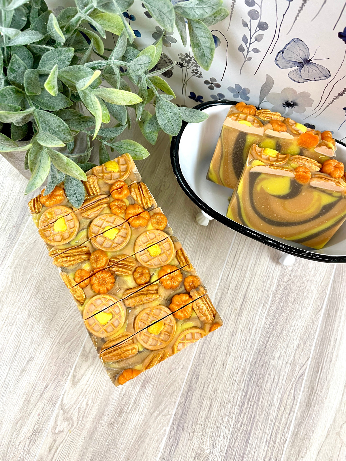 Pumpkin Pecan Waffle