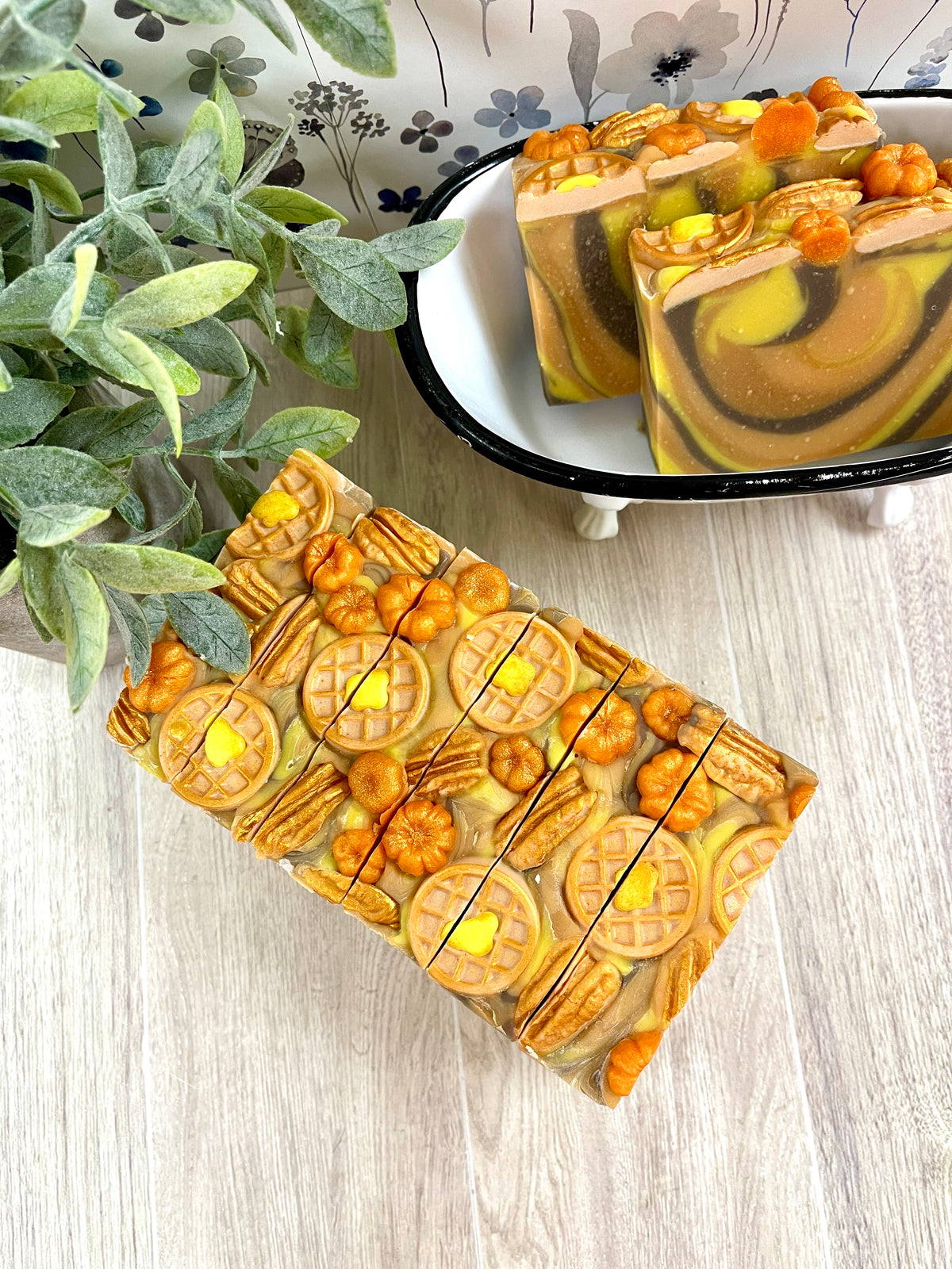 Pumpkin Pecan Waffle