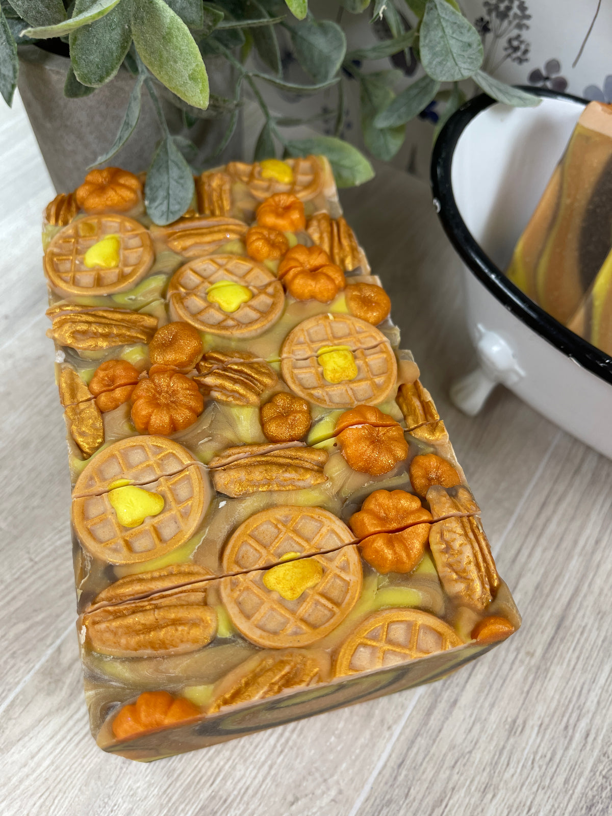 Pumpkin Pecan Waffle