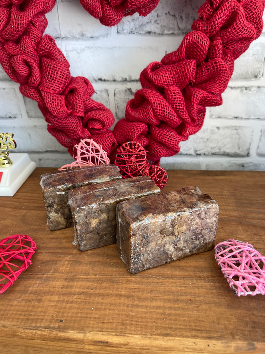 Raw African Black Soap