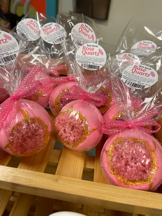 Rose Quartz Bath Bomb