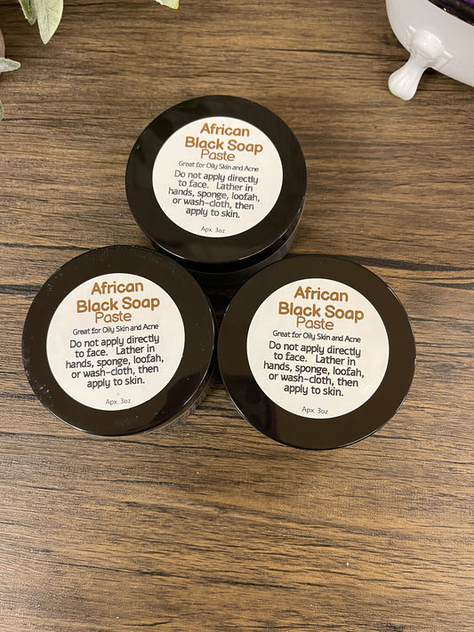 African Black Soap Paste