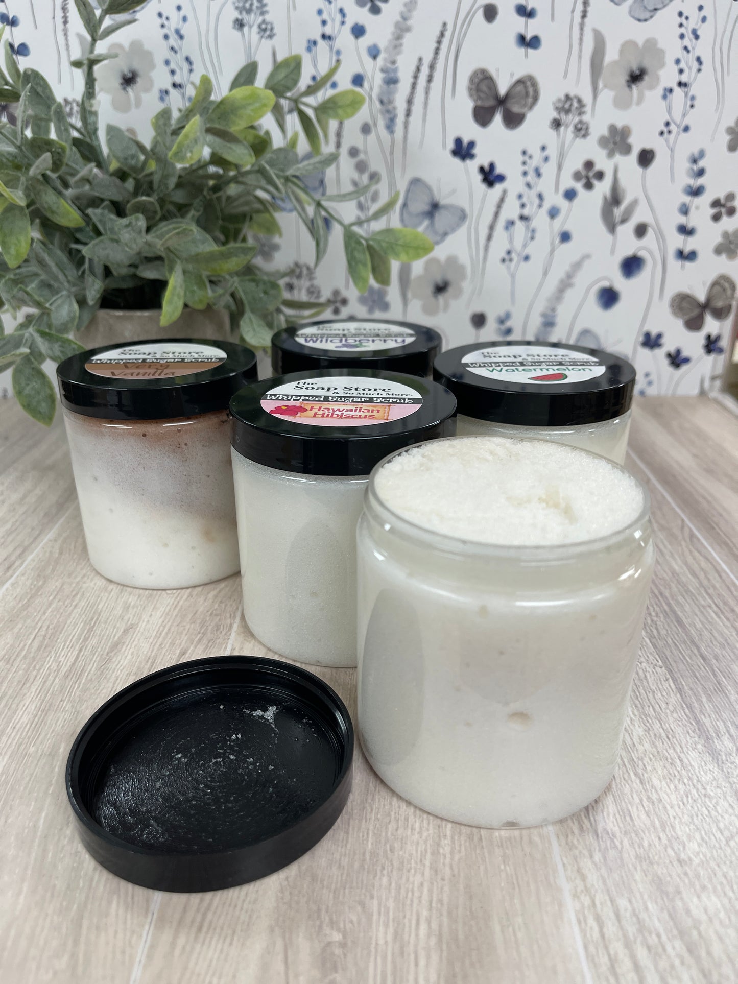 Whipped Soap Sugar Scrub